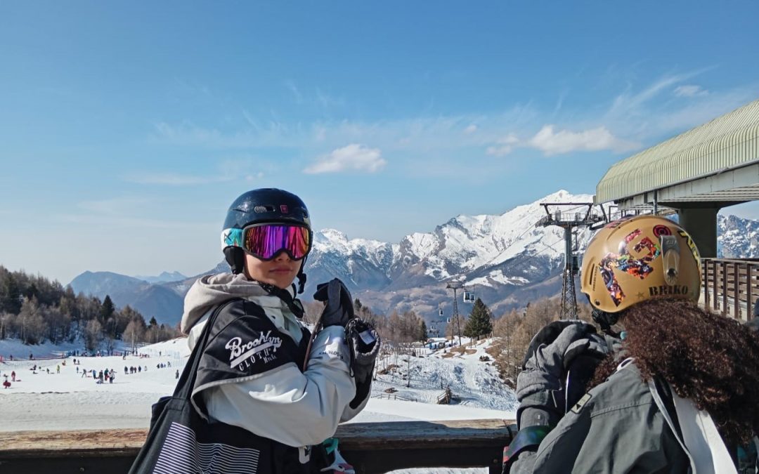 A lezione di Snowboard ai Piani di Bobbio