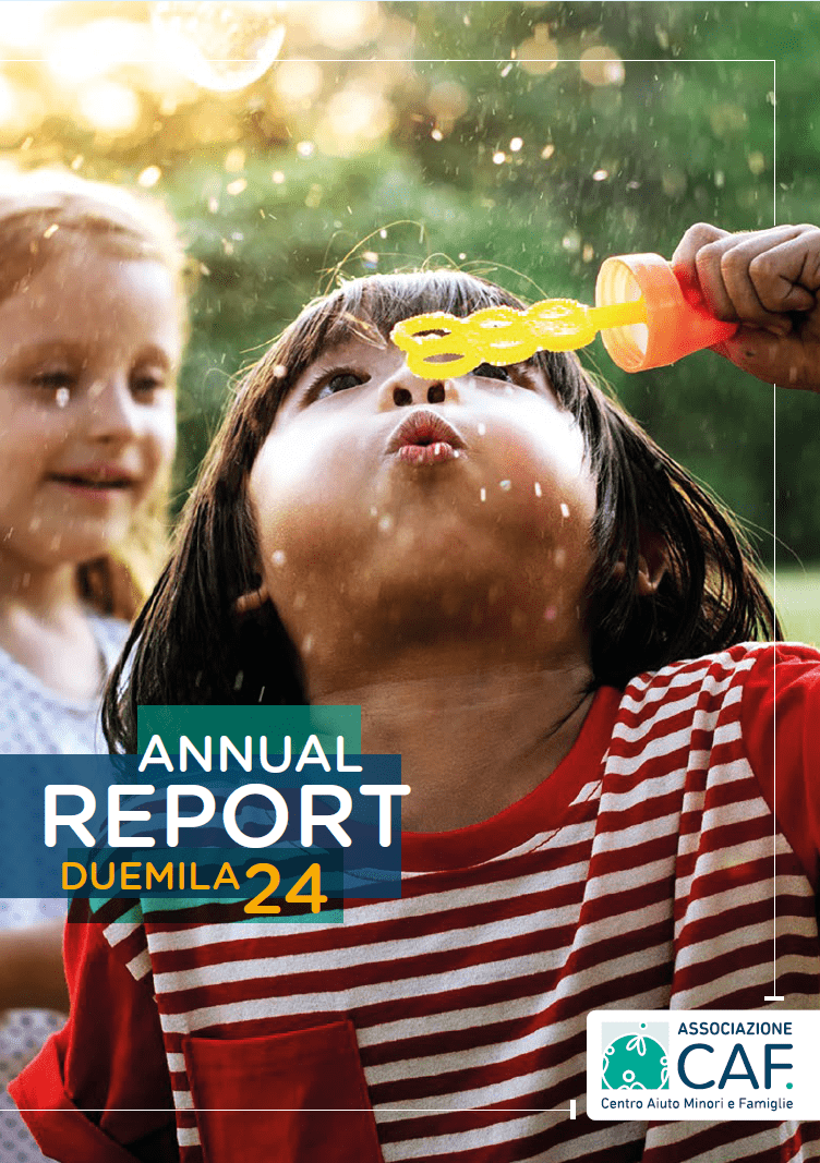 bilancio2024_copertina Annual Report 2024 - Associazione CAF